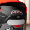Capacete NZI Combi 3 Duo Orbe Preto Anthracite Vermelho -22-